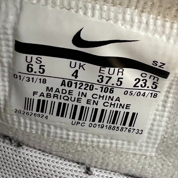 Nike Air Force I - Red and White 2018 - Picture 11 of 12